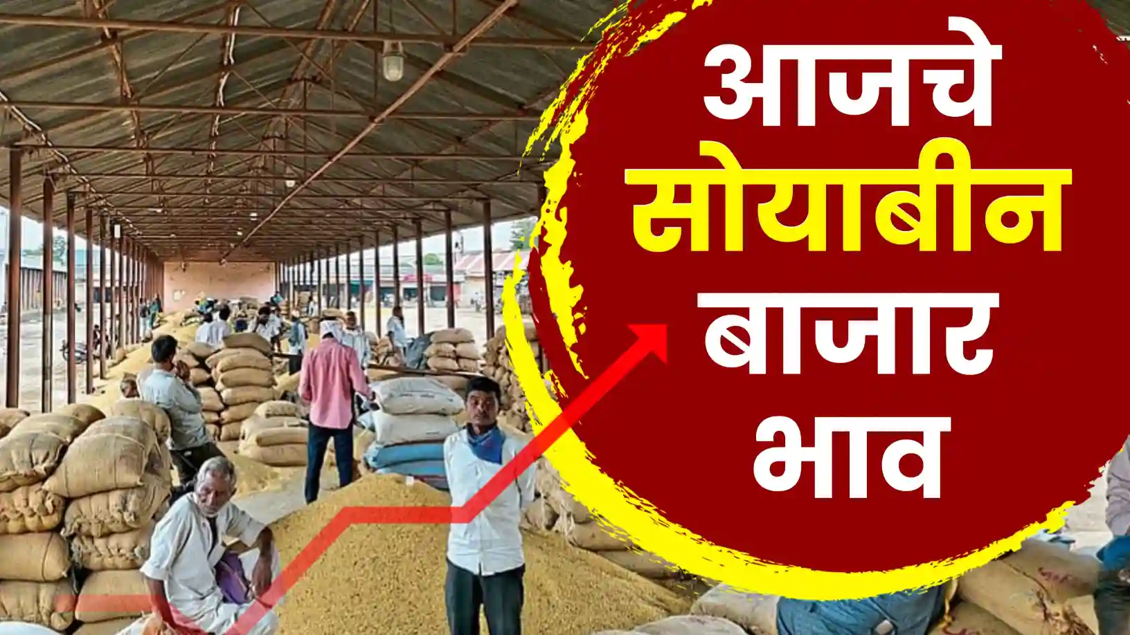 सोयाबीन बाजारात रविवारचा शुकशुकाट