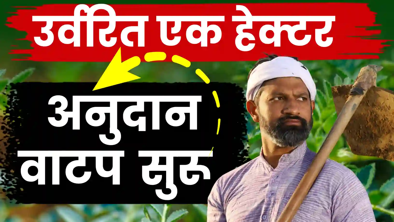 उर्वरित १ हेक्टरची नुकसान भरपाई खात्यात जमा