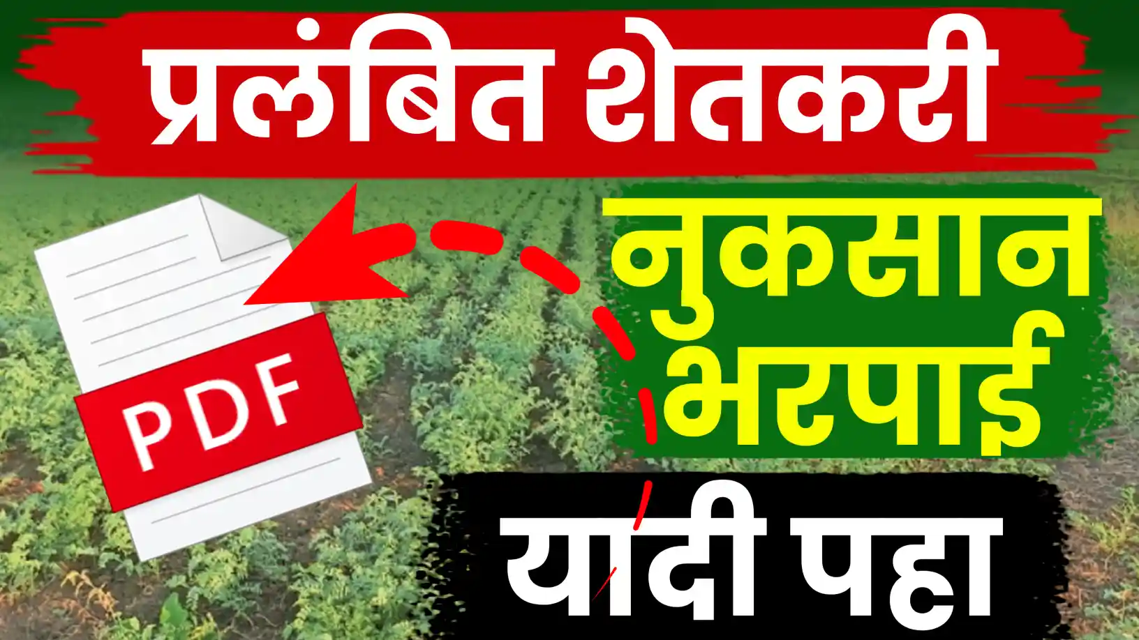 यवतमाळ जिल्ह्यातील पूरग्रस्त शेतकऱ्यांसाठी महत्त्वाची सूचना: e-KYC प्रलंबित असल्याने मदत निधी थांबला