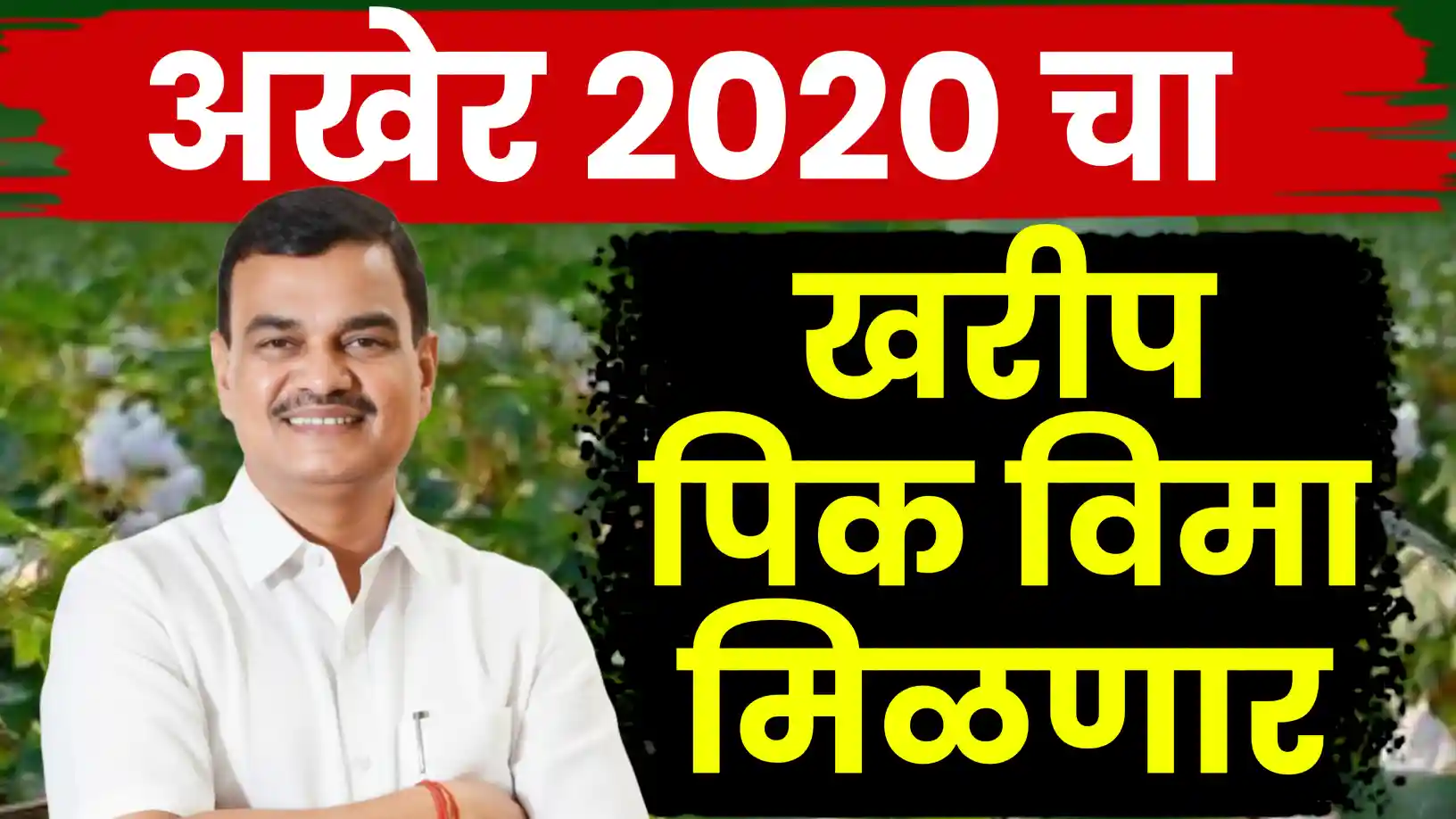 खरीप २०२० चा २२० कोटींचा पीक विमा मंजूर